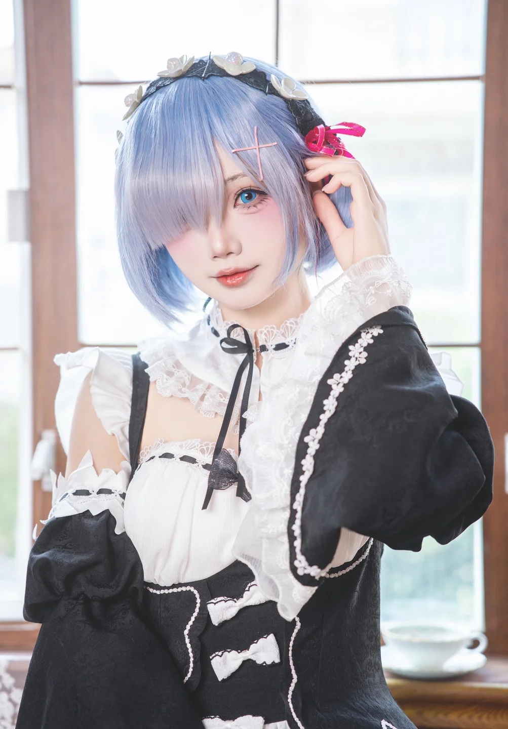 SASA小麋鹿 - 蕾姆 [18P]  tg@simisebaisi16.webp