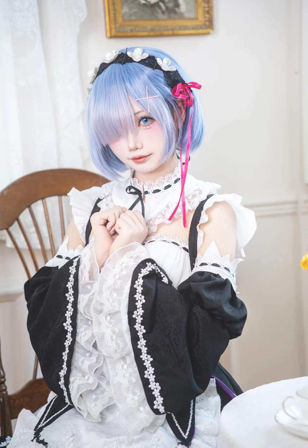 SASA小麋鹿 - 蕾姆 [18P]  tg@simisebaisi4.webp