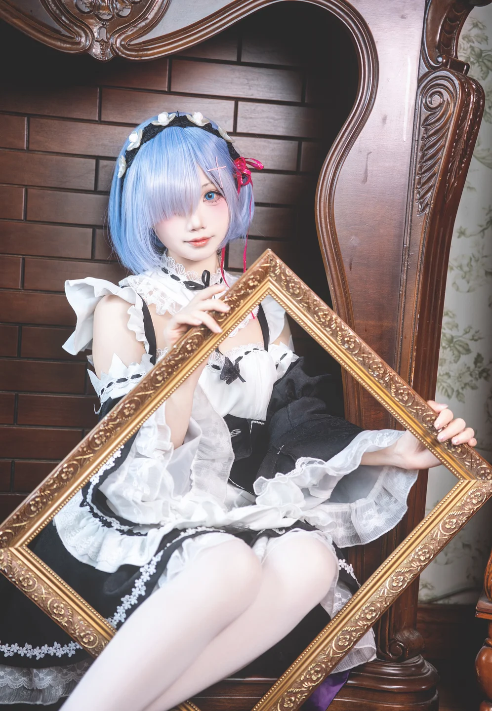 SASA小麋鹿 - 蕾姆 [18P]  tg@simisebaisi5.webp