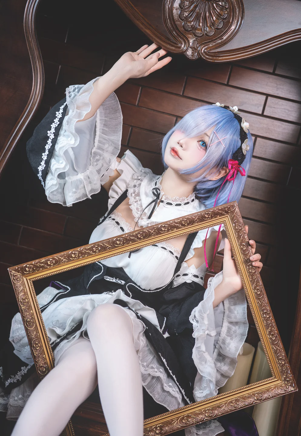 SASA小麋鹿 - 蕾姆 [18P]  tg@simisebaisi6.webp