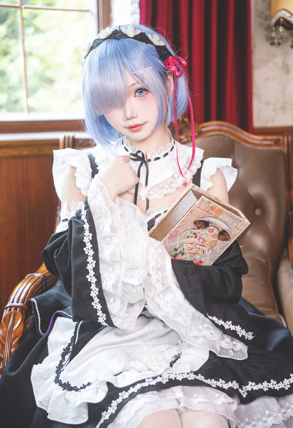 SASA小麋鹿 - 蕾姆 [18P]  tg@simisebaisi8.webp
