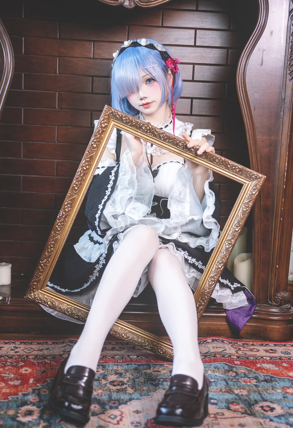 SASA小麋鹿 - 蕾姆 [18P]  tg@simisebaisi9.webp