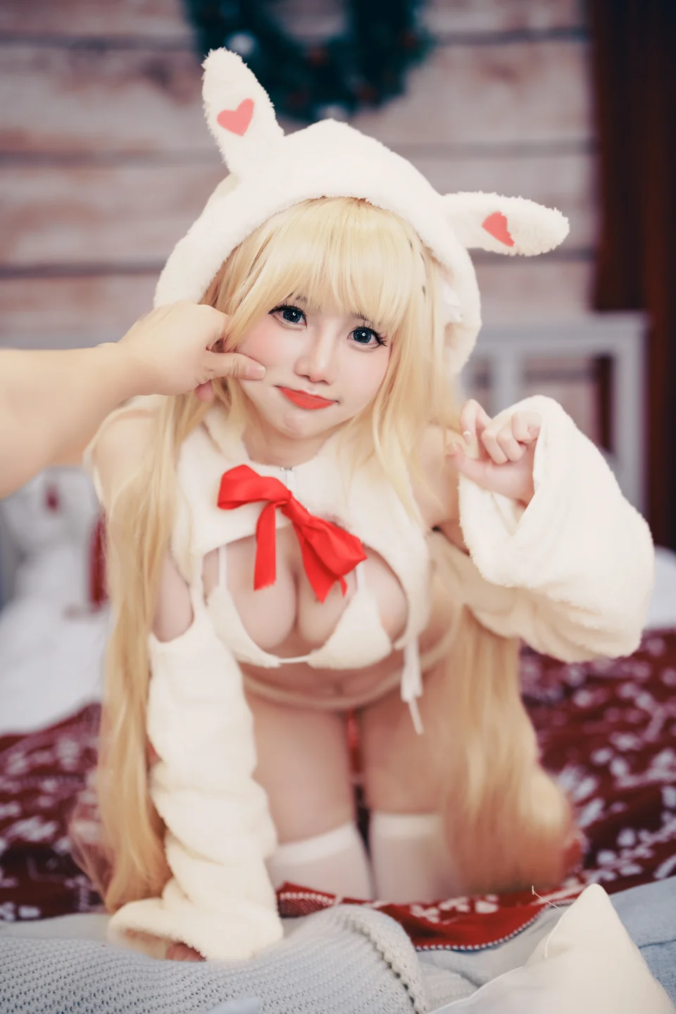 Sally Dorasnow - Marin Christmas Bunny [49P-366MB] 011.webp