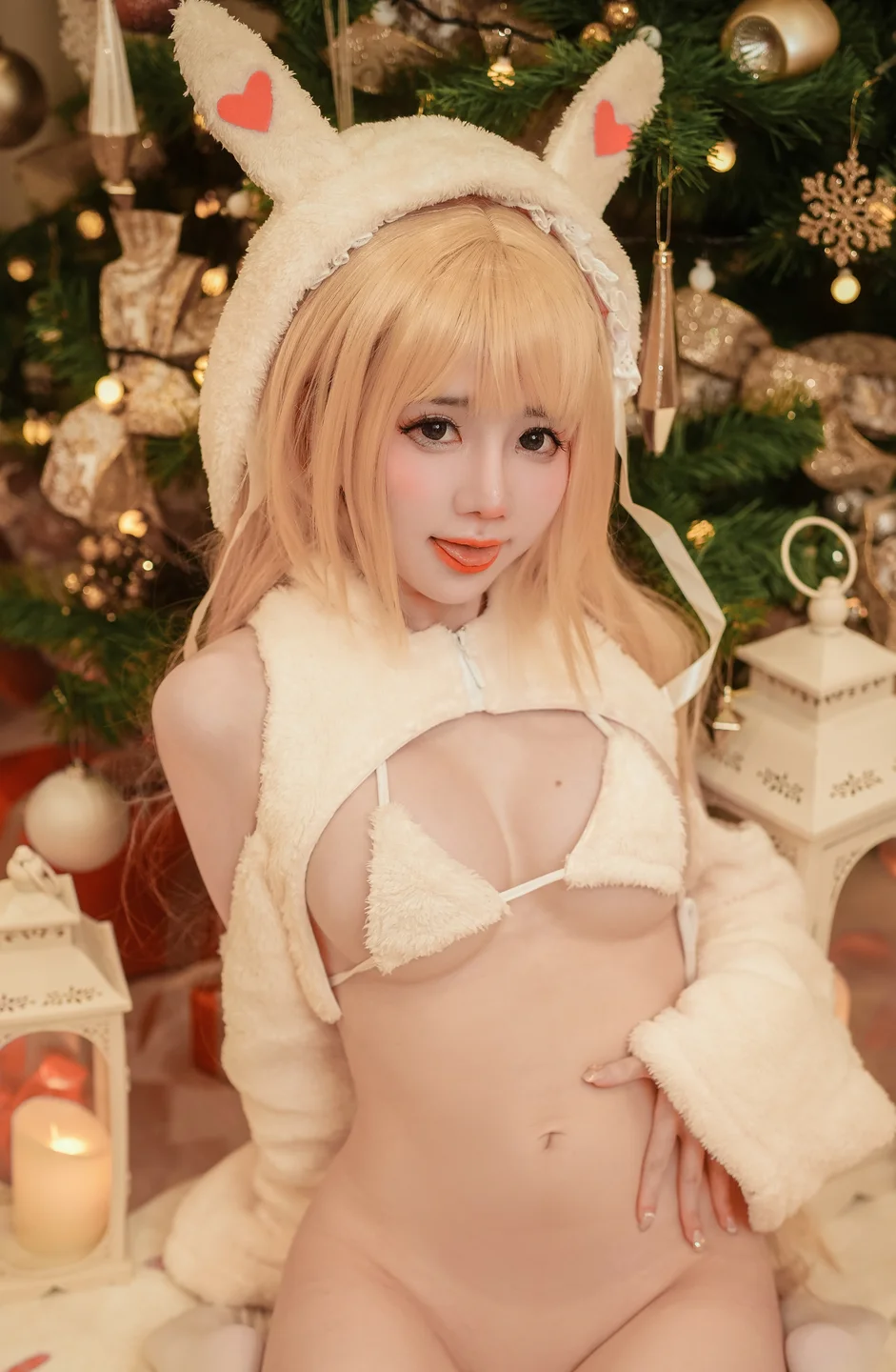Sally Dorasnow - Marin Christmas Bunny [49P-366MB] 025.webp