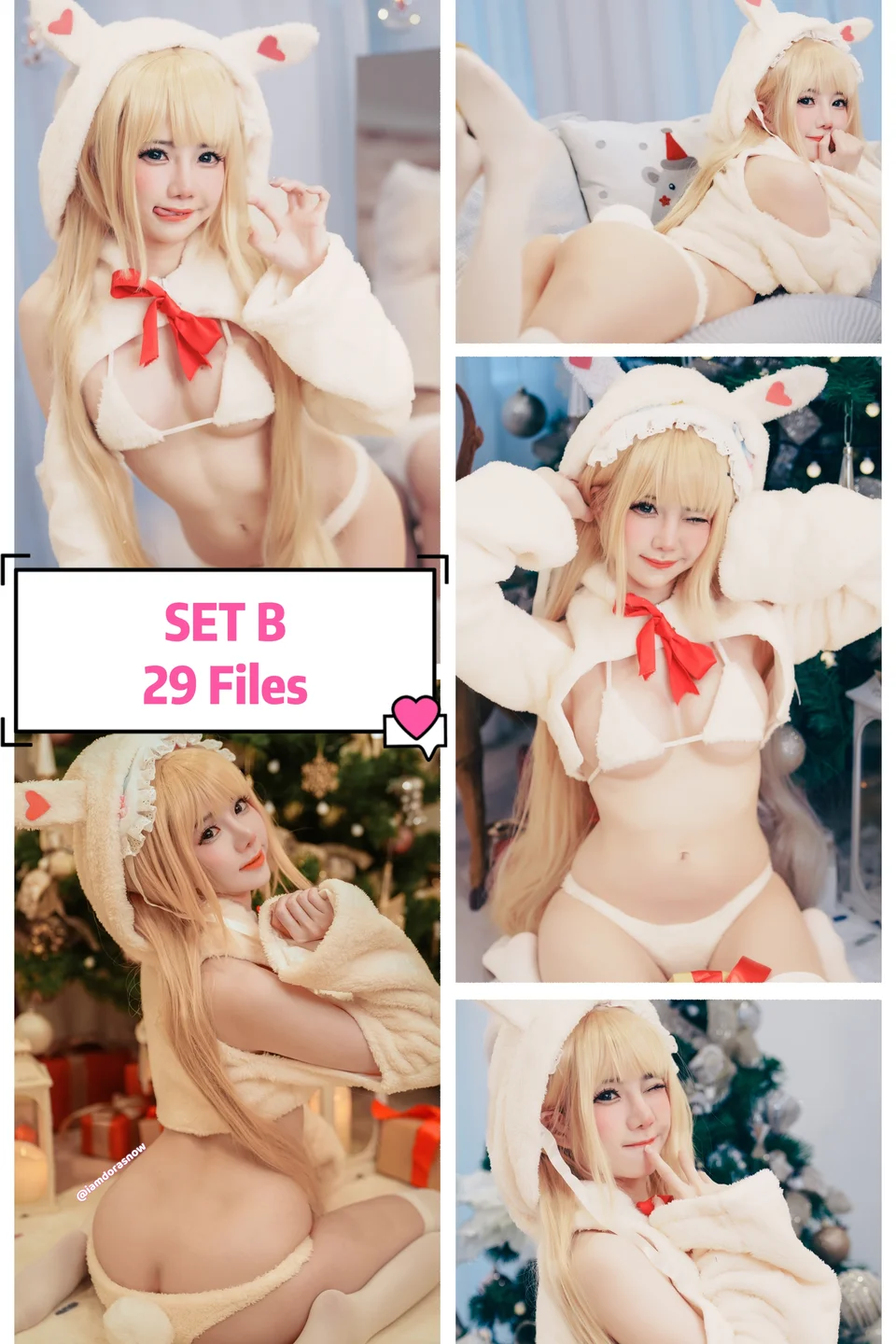 Sally Dorasnow - Marin Christmas Bunny [49P-366MB] 049.webp