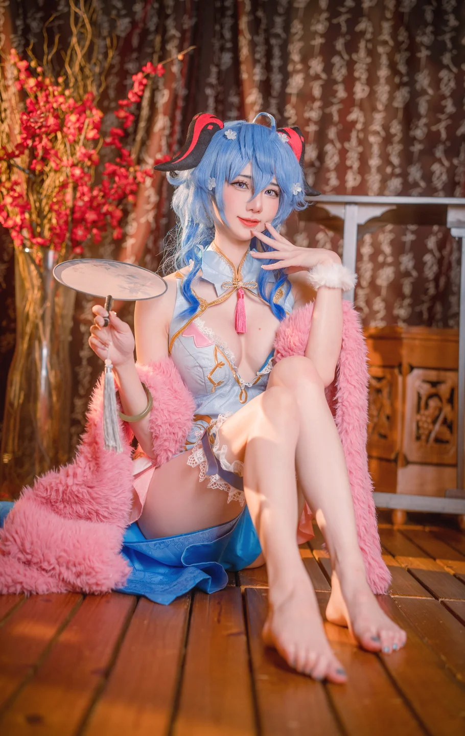 Sally_Dorasnow – Ganyu QiPao  【丝足阁写真】006.webp
