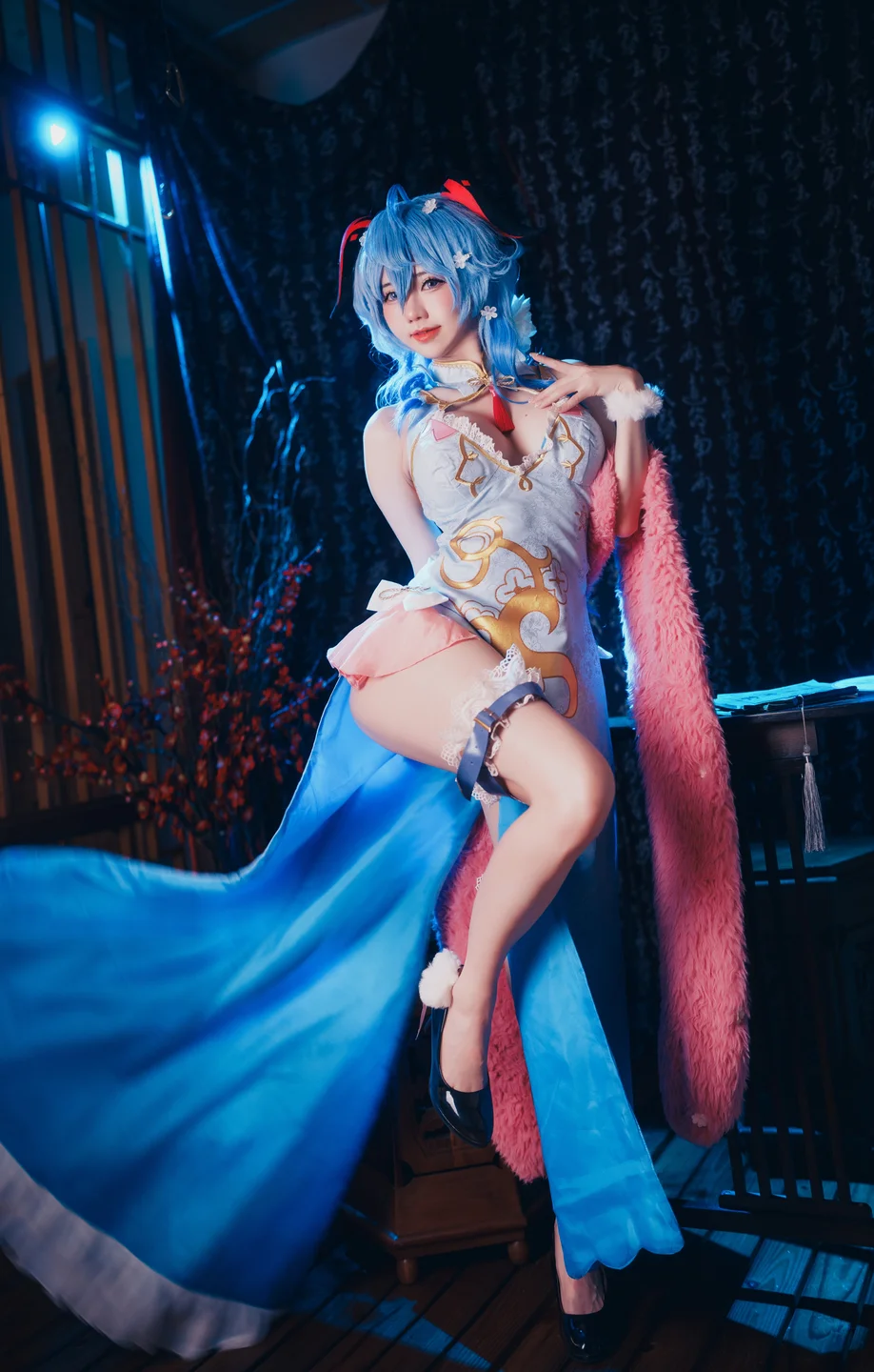 Sally_Dorasnow – Ganyu QiPao  【丝足阁写真】009.webp