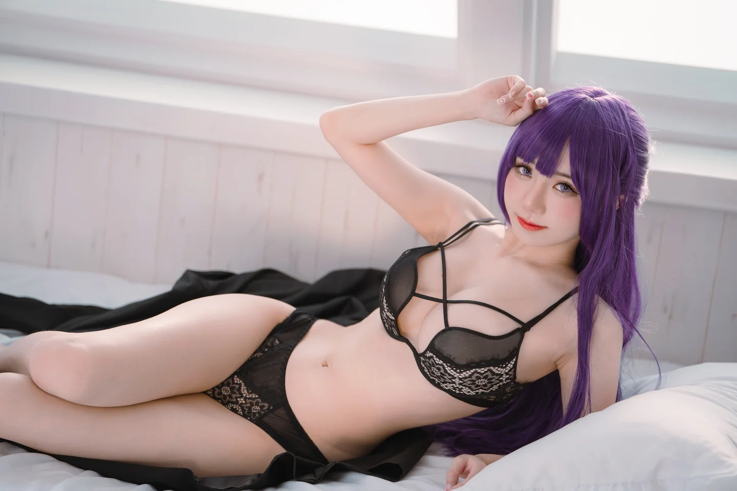 Sally_Dorasnow - Fern Black Lingerie [61P-382MB] 035.webp