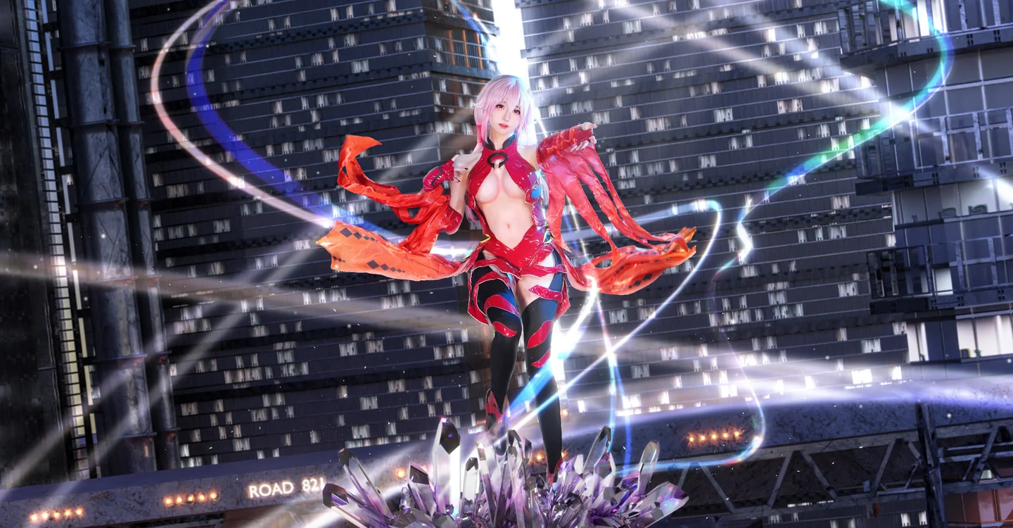 Sally_Dorasnow - Yuzuriha Inori [34P-650MB] 【丝足阁写真】005.webp