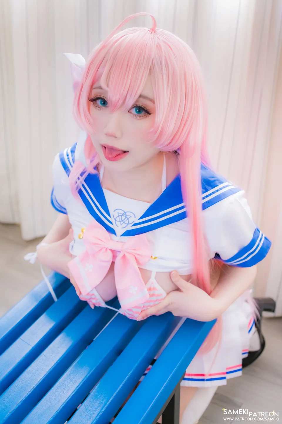 Sameki - 浦和花子 Urawa Hanako - Blue Archive [54P-91MB] 017.webp