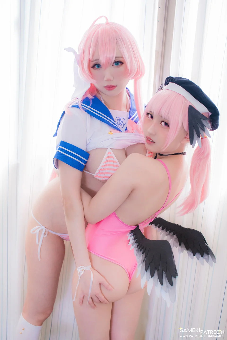 Sameki - 浦和花子 Urawa Hanako - Blue Archive [54P-91MB] 032.webp