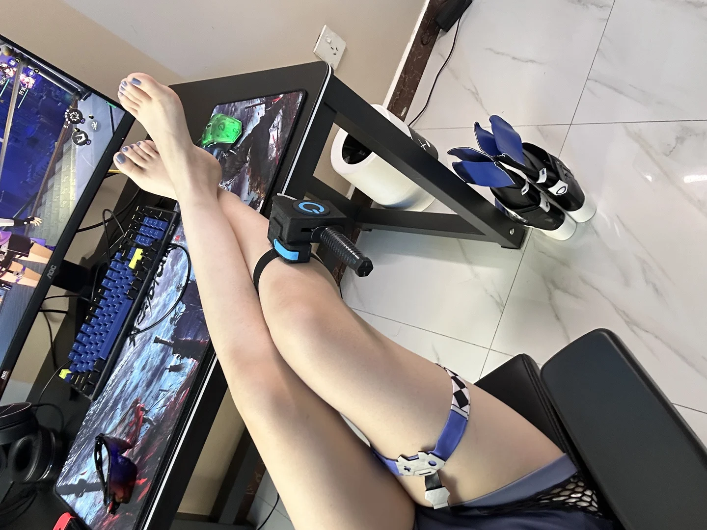 Seele麦麦 – 银狼的满分游戏记录 [149P] TG@icoset076.webp