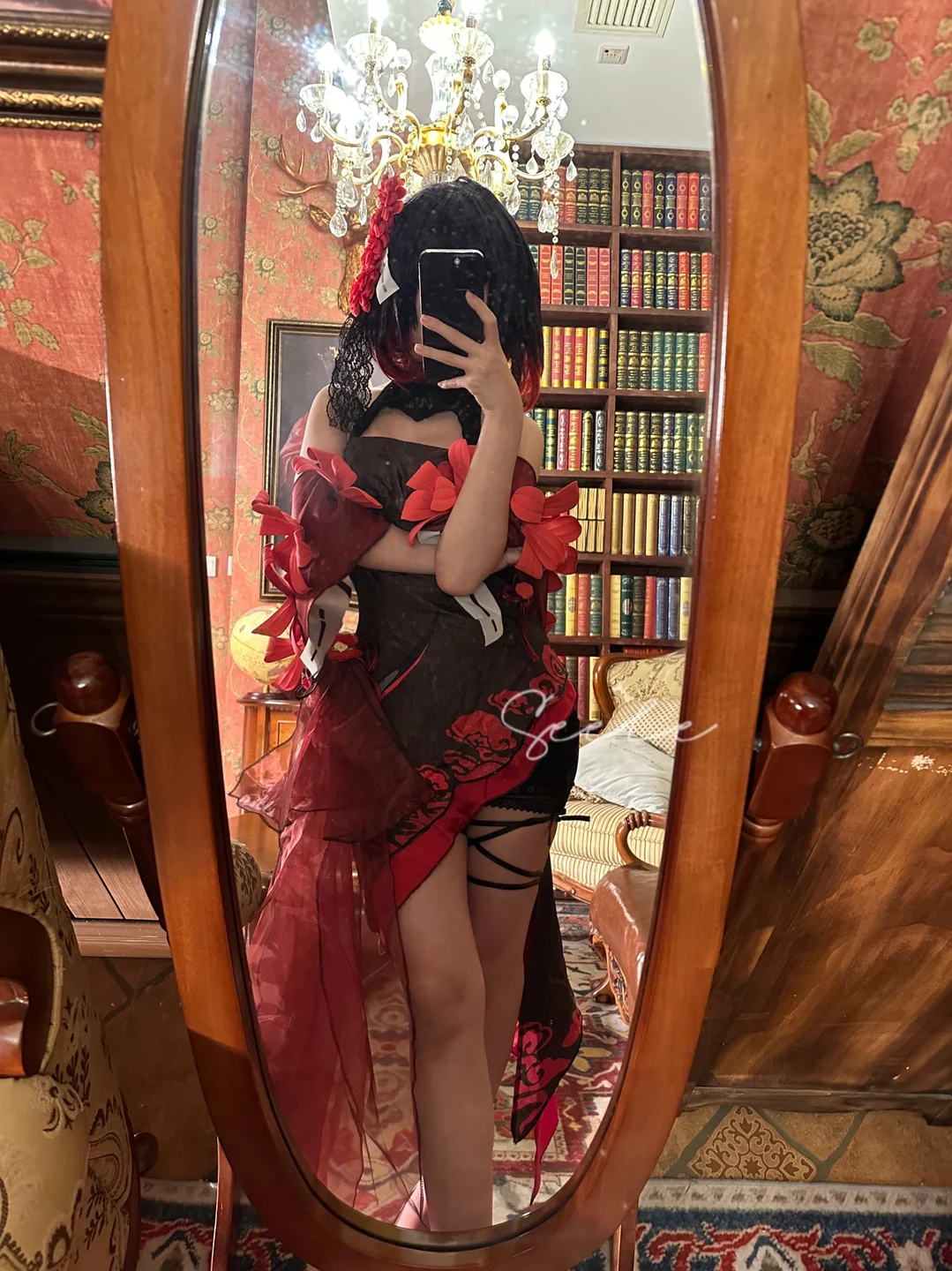 Seele麦麦 – 黑希旗袍物语 [55P 8V] 20240915-214900(49).webp