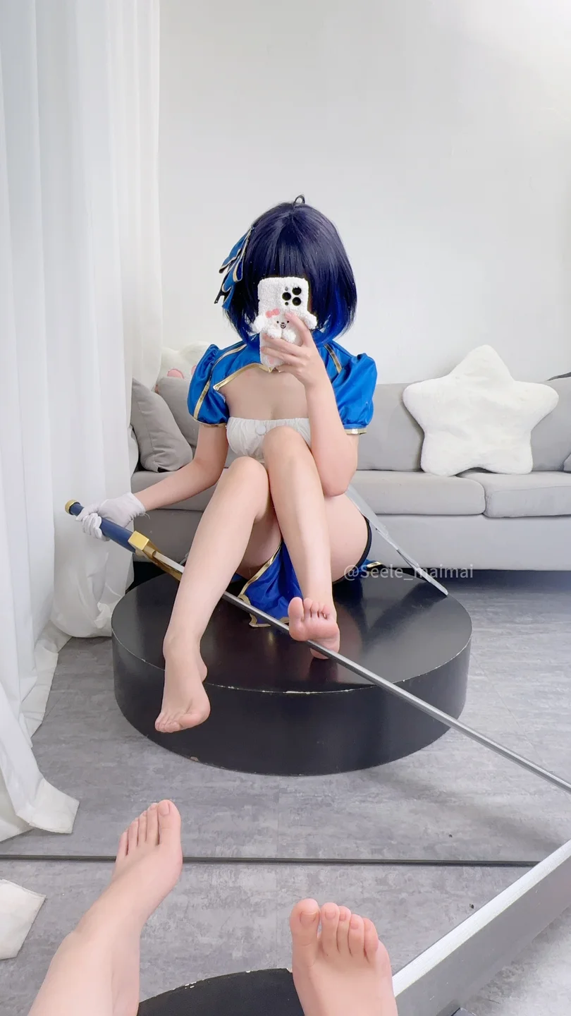 Seele麦麦 No.10 – 崩坏学园2 saber希儿 [41P-149MB] 【丝足阁写真】030.webp