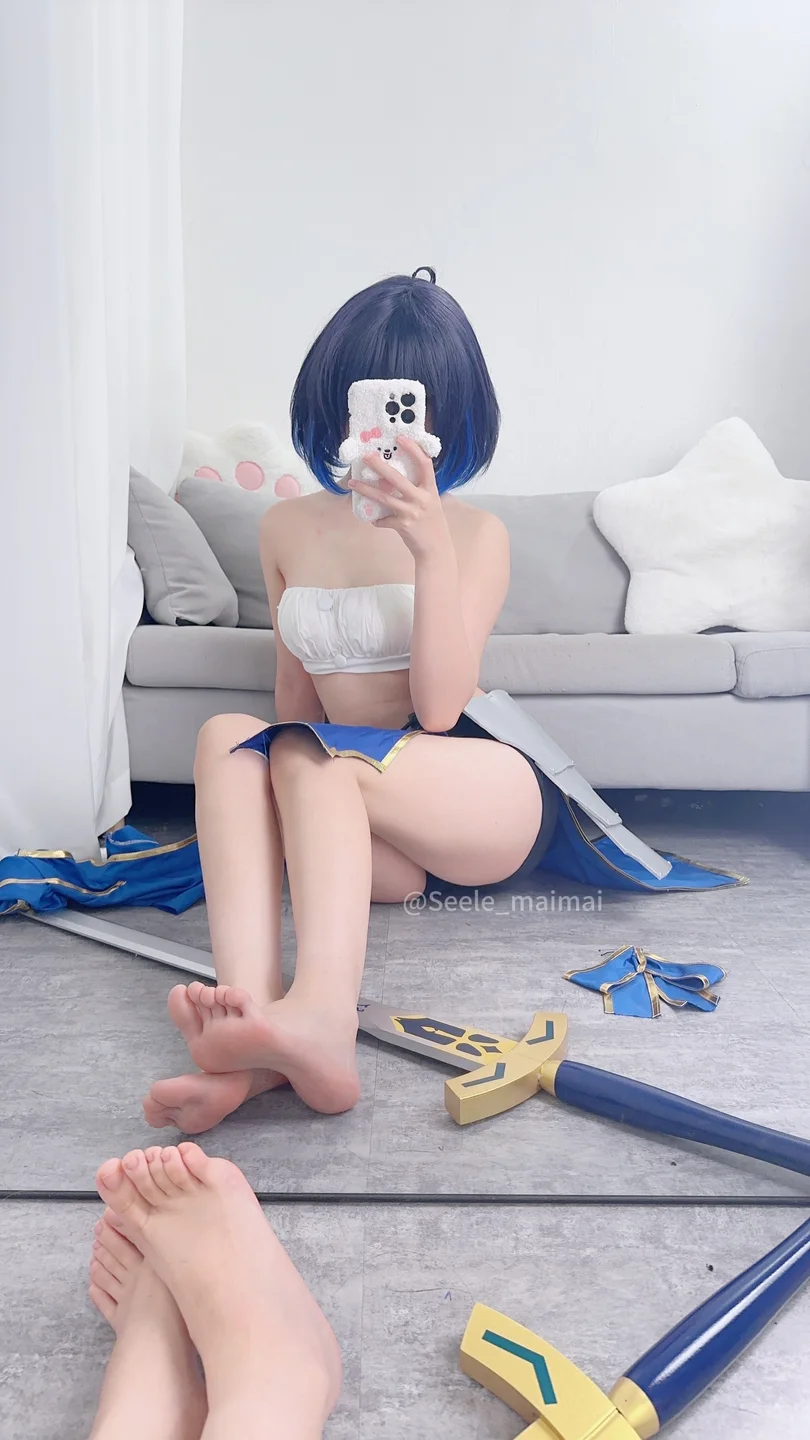 Seele麦麦 No.10 – 崩坏学园2 saber希儿 [41P-149MB] 【丝足阁写真】038.webp