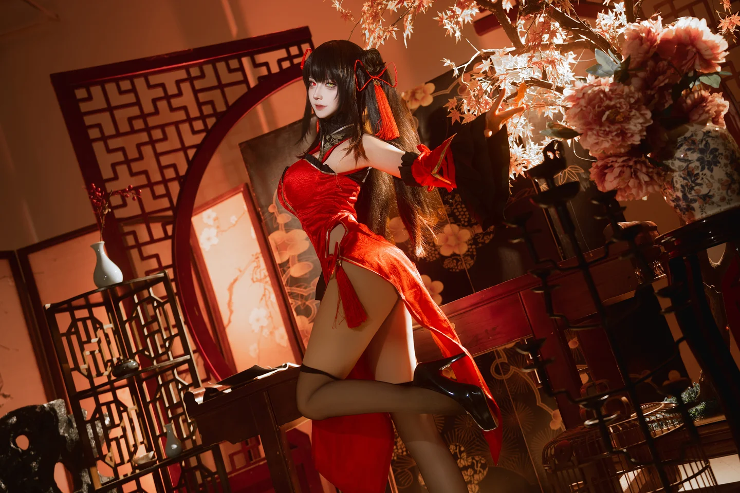 Seya狮砸 – 25年01月限定 狂三旗袍 [12P-149M] TG@icoset001.webp