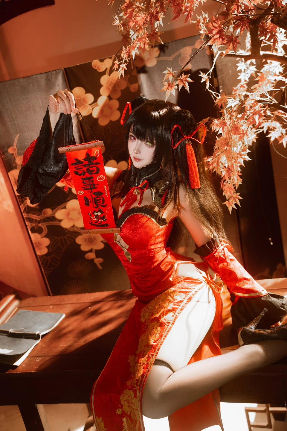 Seya狮砸 – 25年01月限定 狂三旗袍 [12P-149M] TG@icoset003.webp