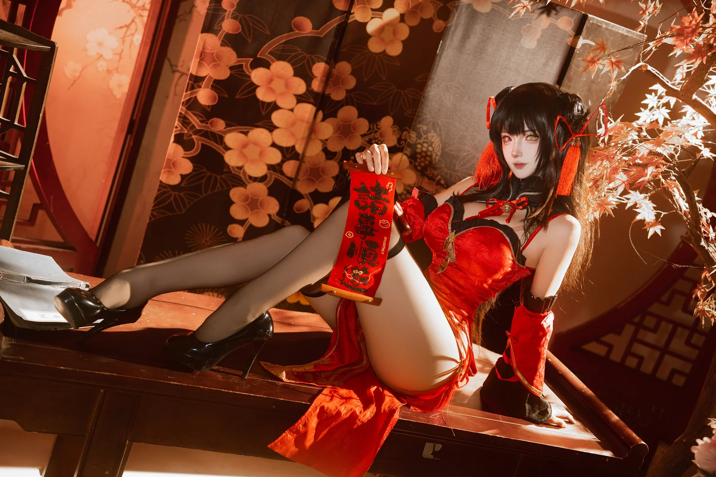 Seya狮砸 – 25年01月限定 狂三旗袍 [12P-149M] TG@icoset004.webp