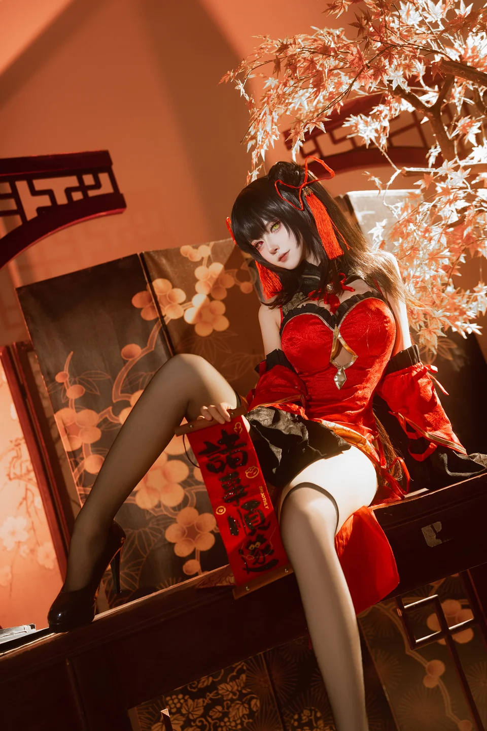 Seya狮砸 – 25年01月限定 狂三旗袍 [12P-149M] TG@icoset008.webp