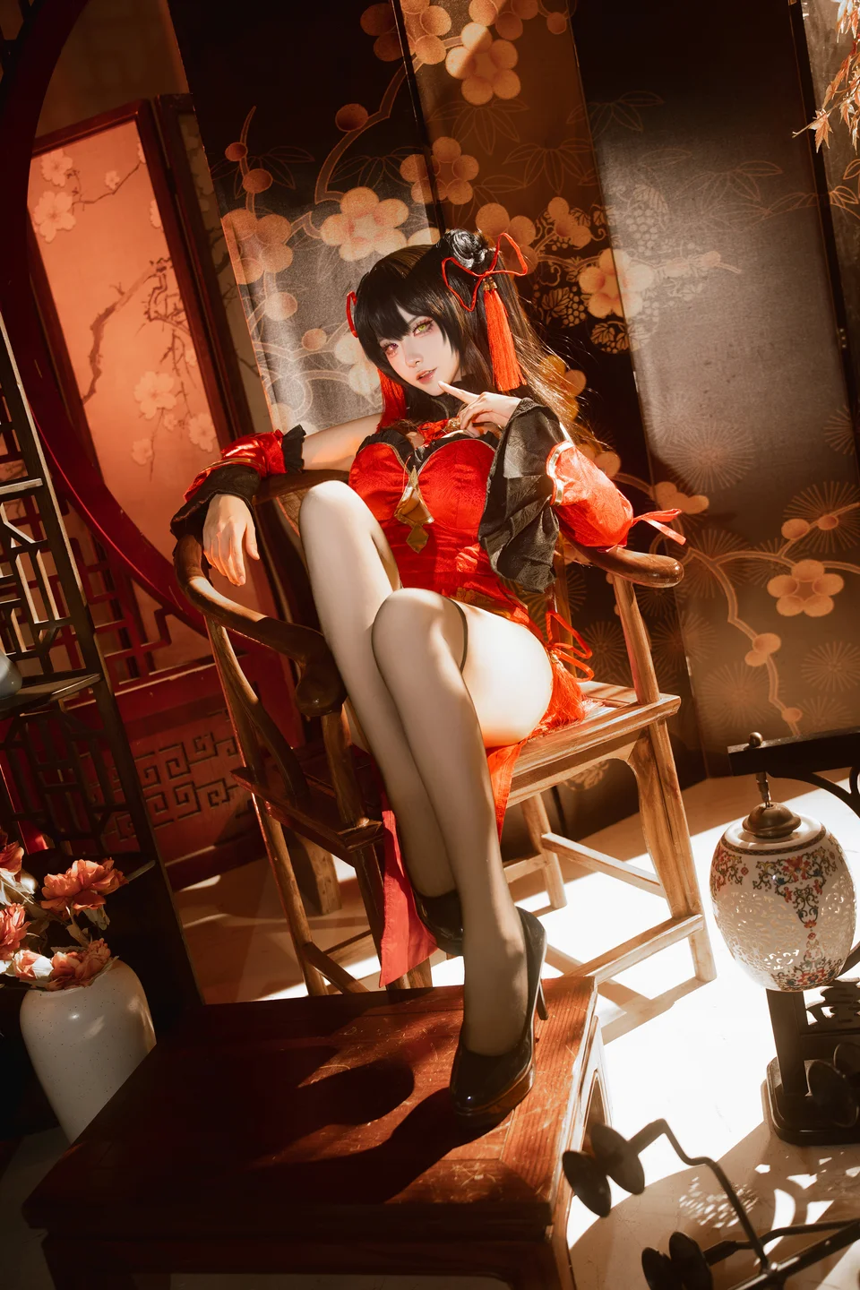 Seya狮砸 – 25年01月限定 狂三旗袍 [12P-149M] TG@icoset010.webp