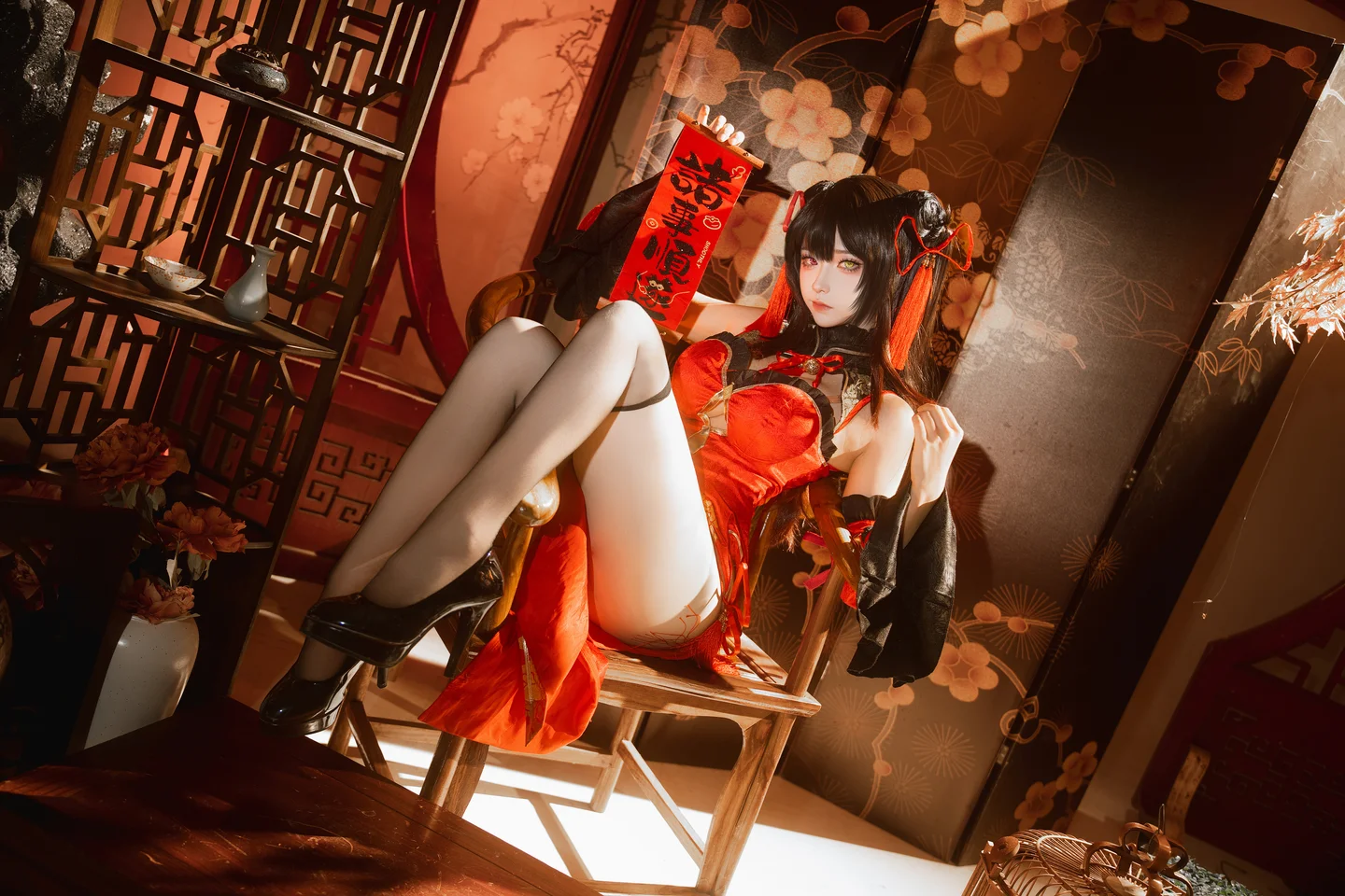 Seya狮砸 – 25年01月限定 狂三旗袍 [12P-149M] TG@icoset012.webp
