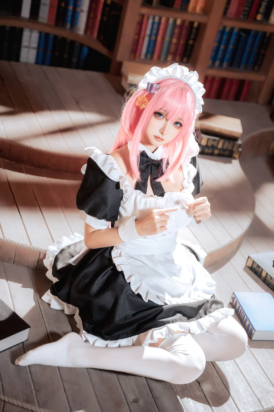 Seya狮砸 - 孤独摇滚 后藤一里 女仆 [14P-162MB]