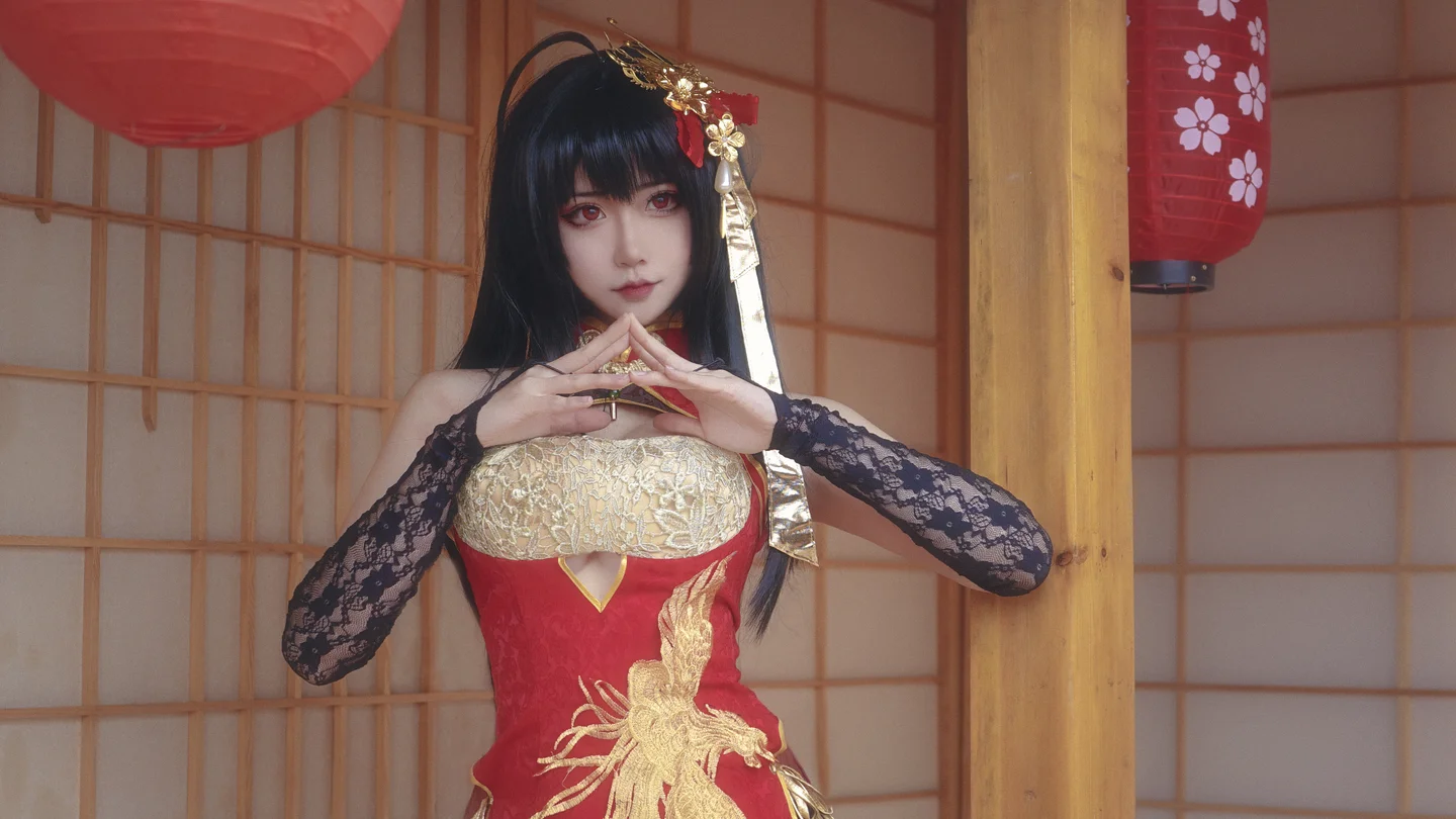 Seya狮砸 - 碧蓝航线 大凤 旗袍 [14P-149MB] 010.webp