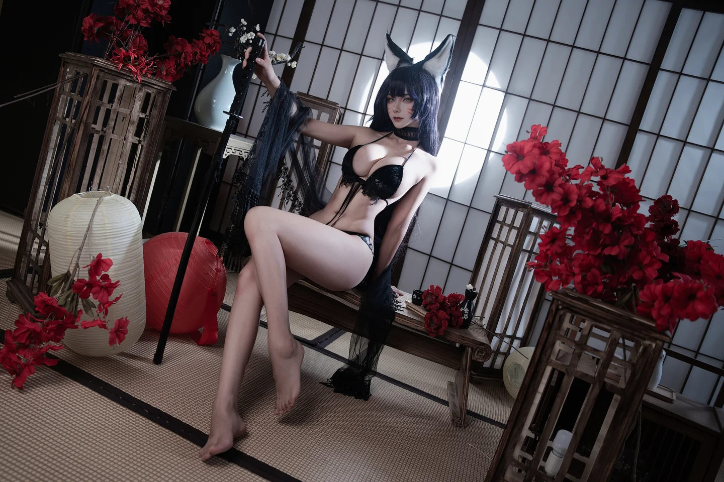 Seya狮砸 - 碧蓝航线 武藏 泳装 [12P-149MB] 008.webp