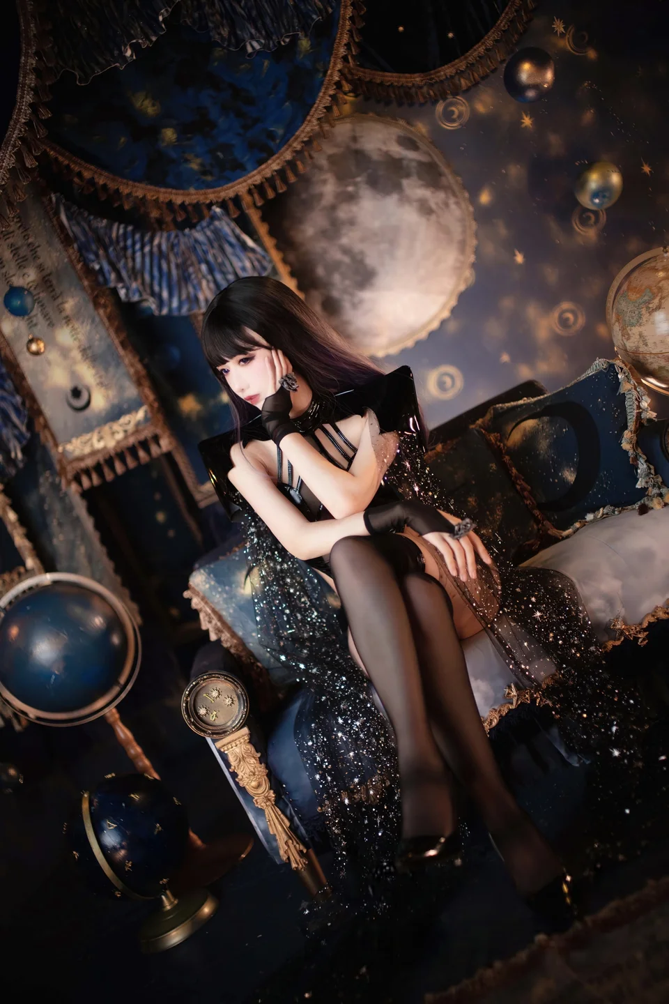 Shika小鹿鹿 – 万圣节魅魔 [13P] TG@icoset007.webp