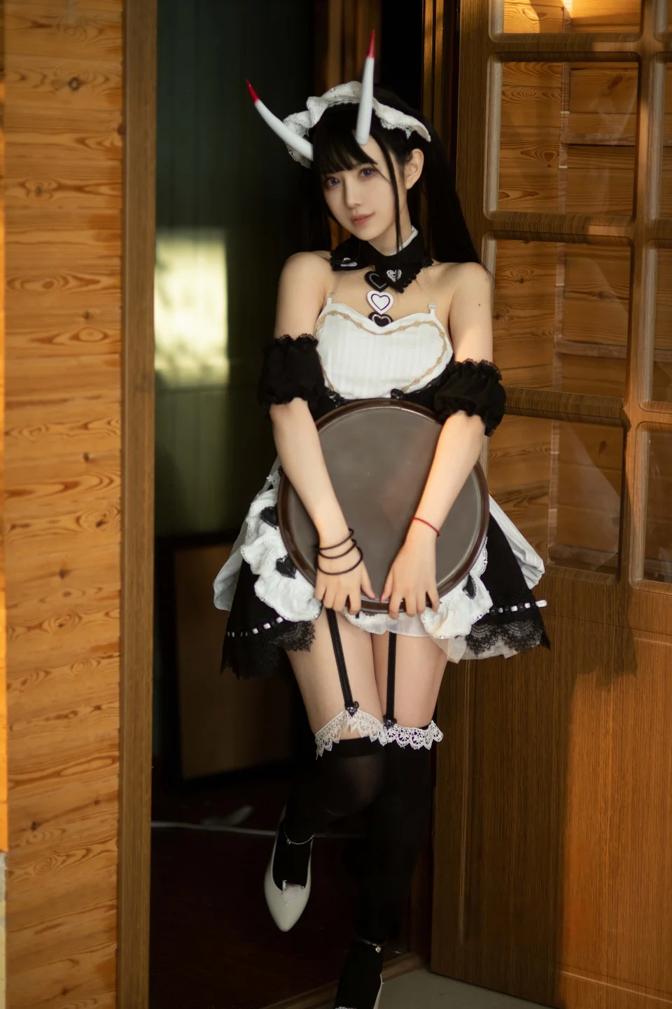 Shika小鹿鹿 – 能代女仆 [44P] TG@simisebaisi011.webp