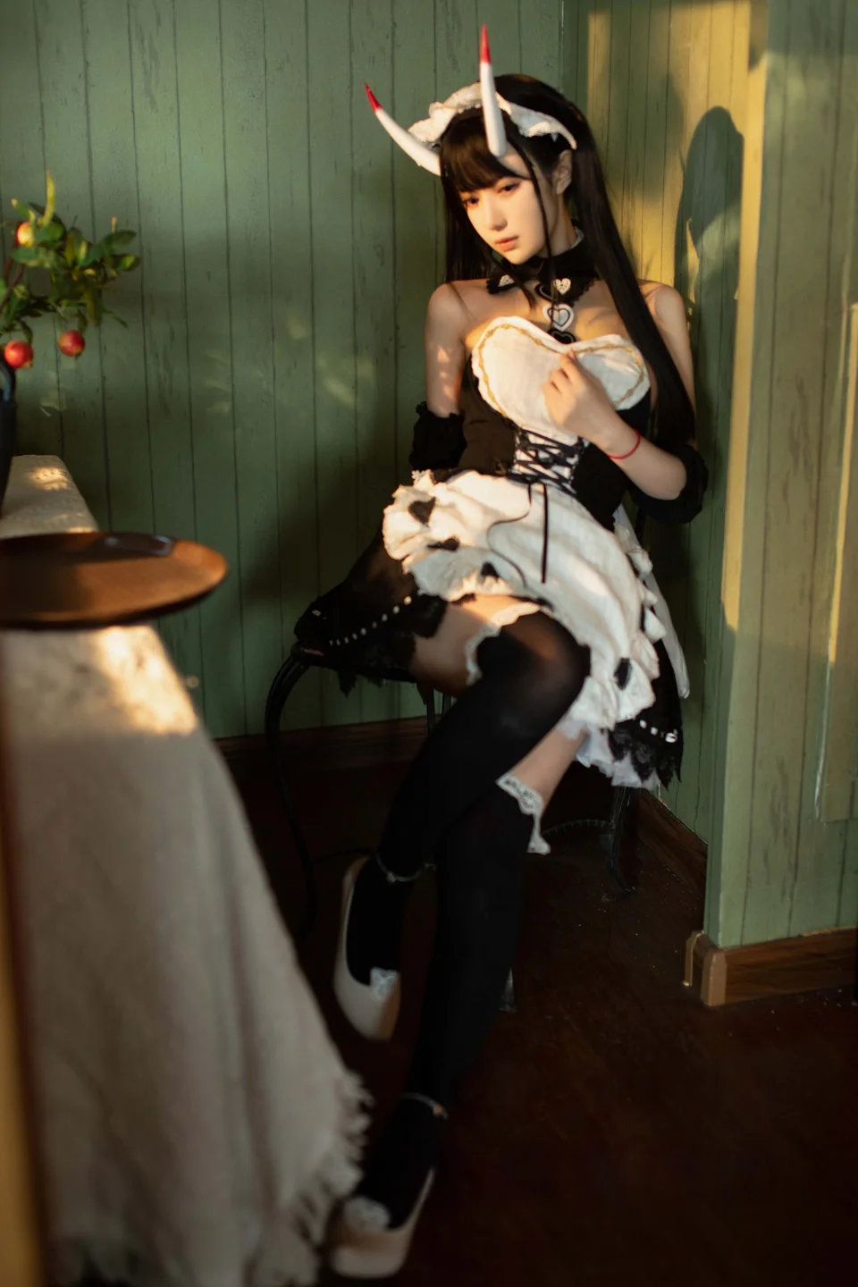Shika小鹿鹿 – 能代女仆 [44P] TG@simisebaisi017.webp