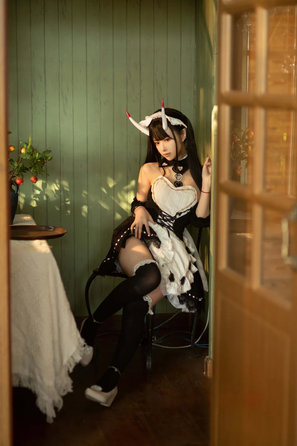 Shika小鹿鹿 – 能代女仆 [44P] TG@simisebaisi018.webp
