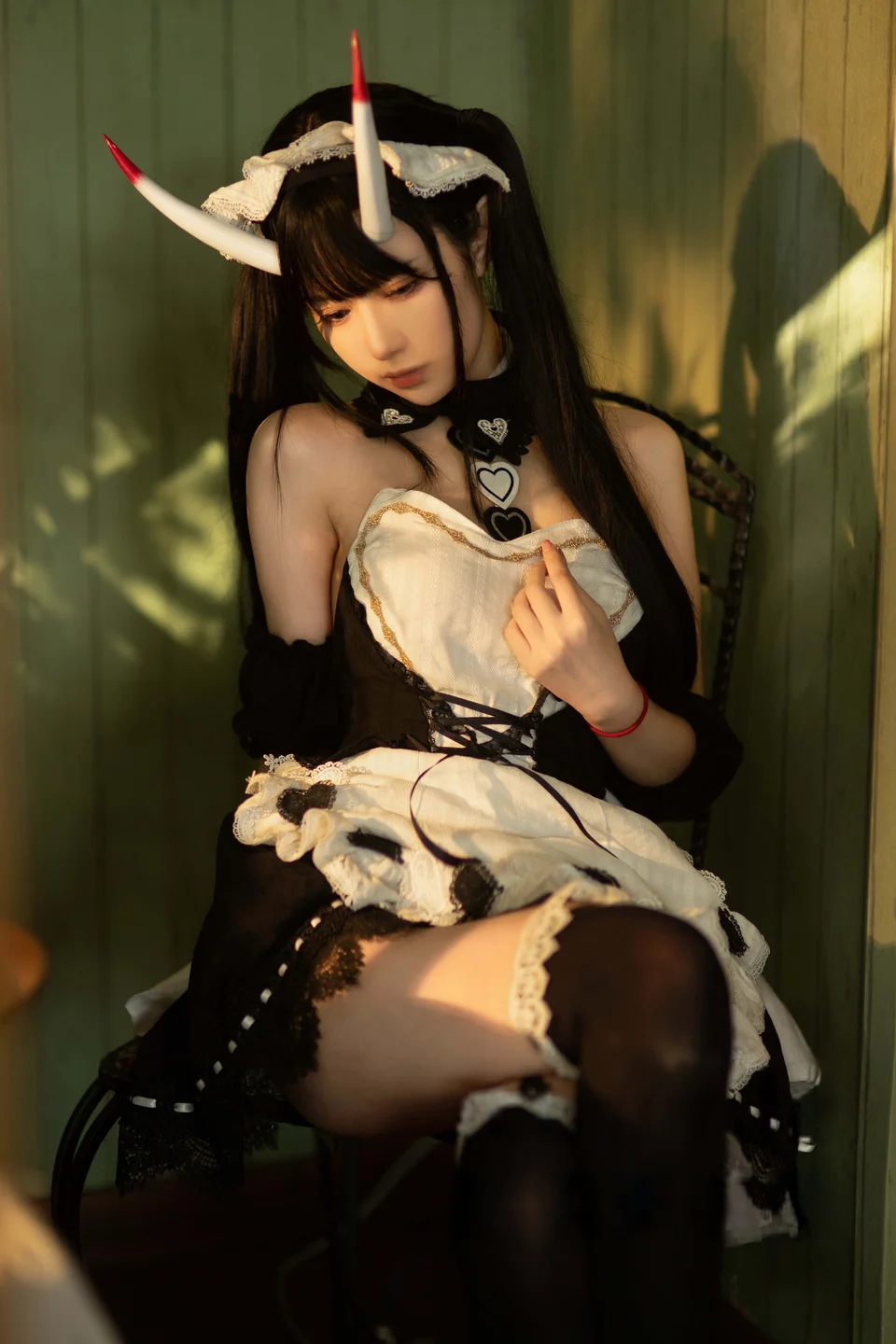 Shika小鹿鹿 – 能代女仆 [44P] TG@simisebaisi020.webp