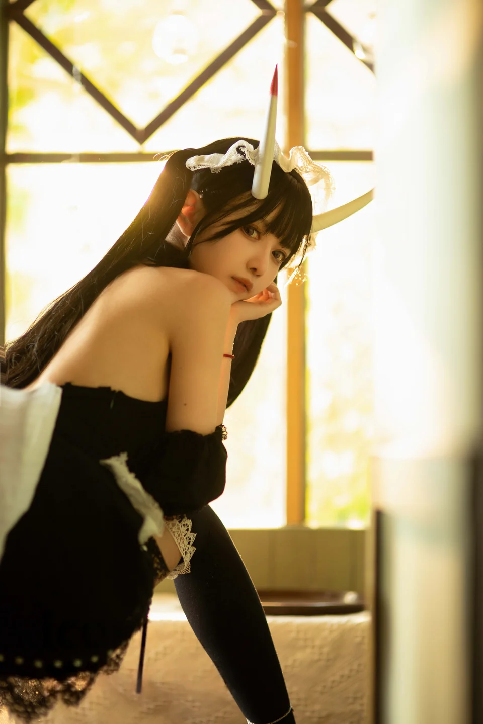 Shika小鹿鹿 – 能代女仆 [44P] TG@simisebaisi022.webp