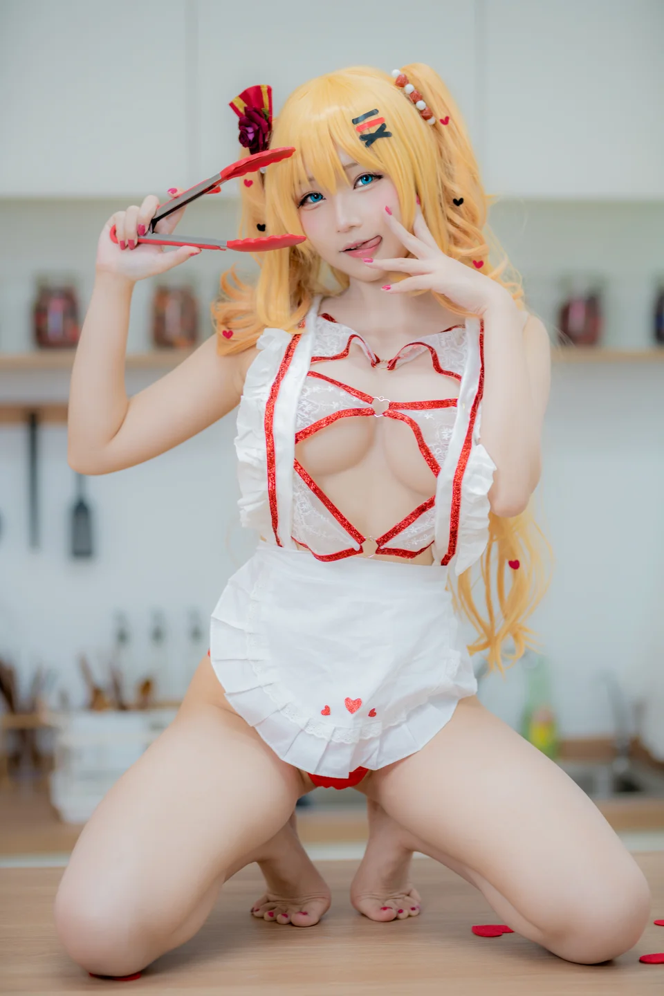 Takanashi_Hanari - Hachama apron  【丝足阁写真】003.webp