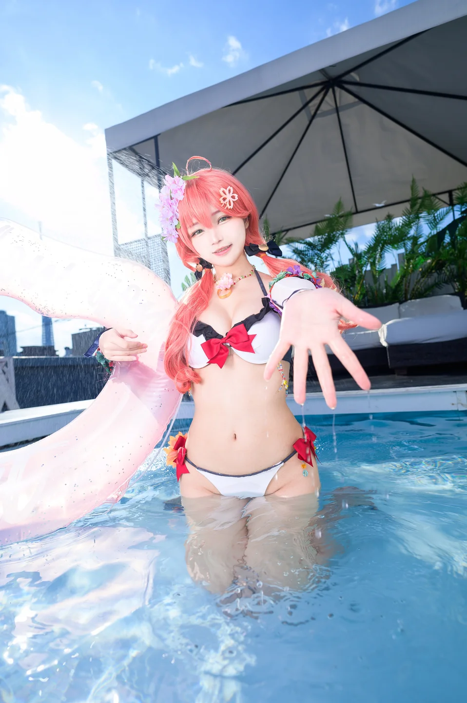 Takanashi_Hanari - NO.014 Miko bikini [19P-48MB] 003.webp