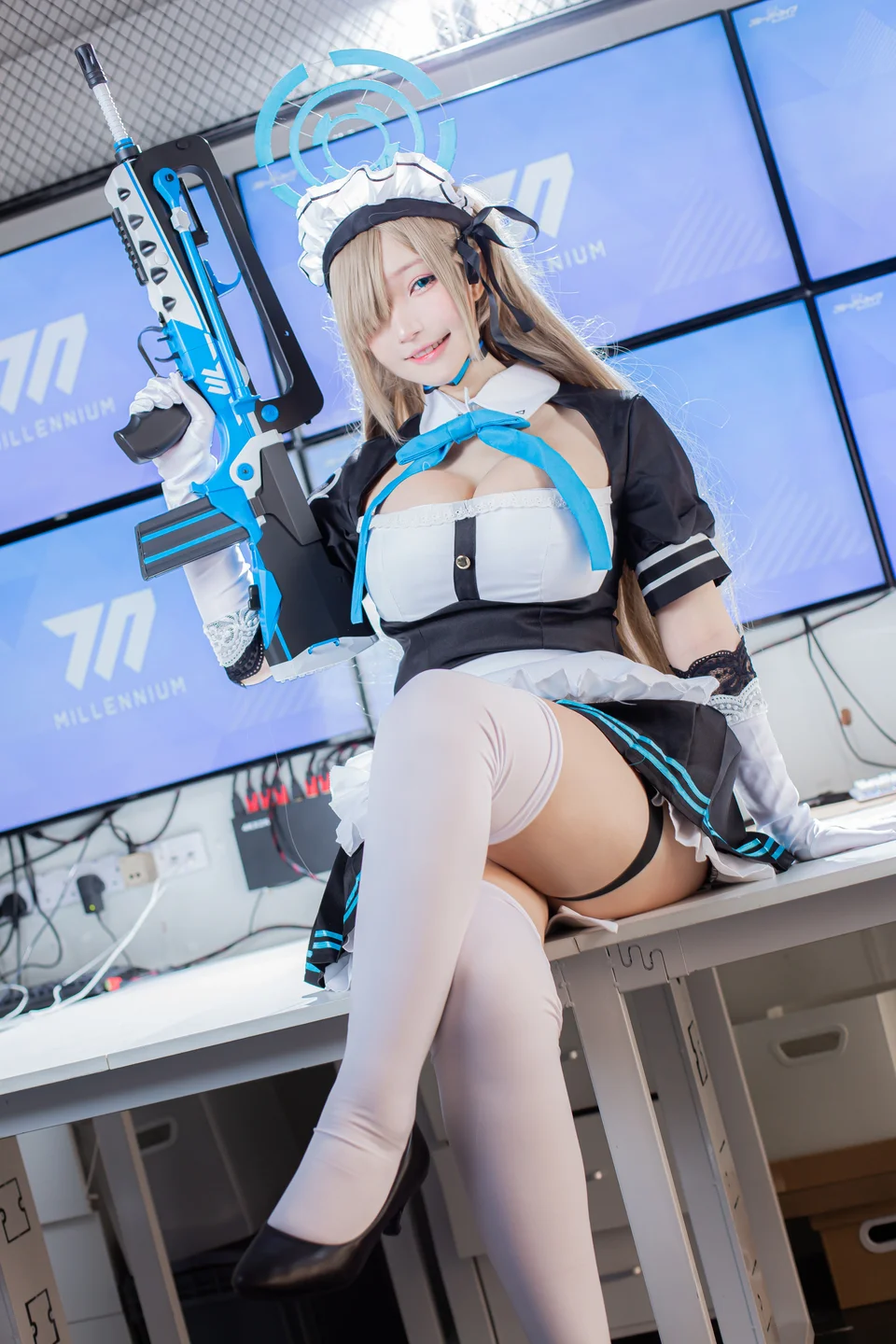 Takanashi_Hanari - No.012 Asuna maid [24P-67MB] 009.webp