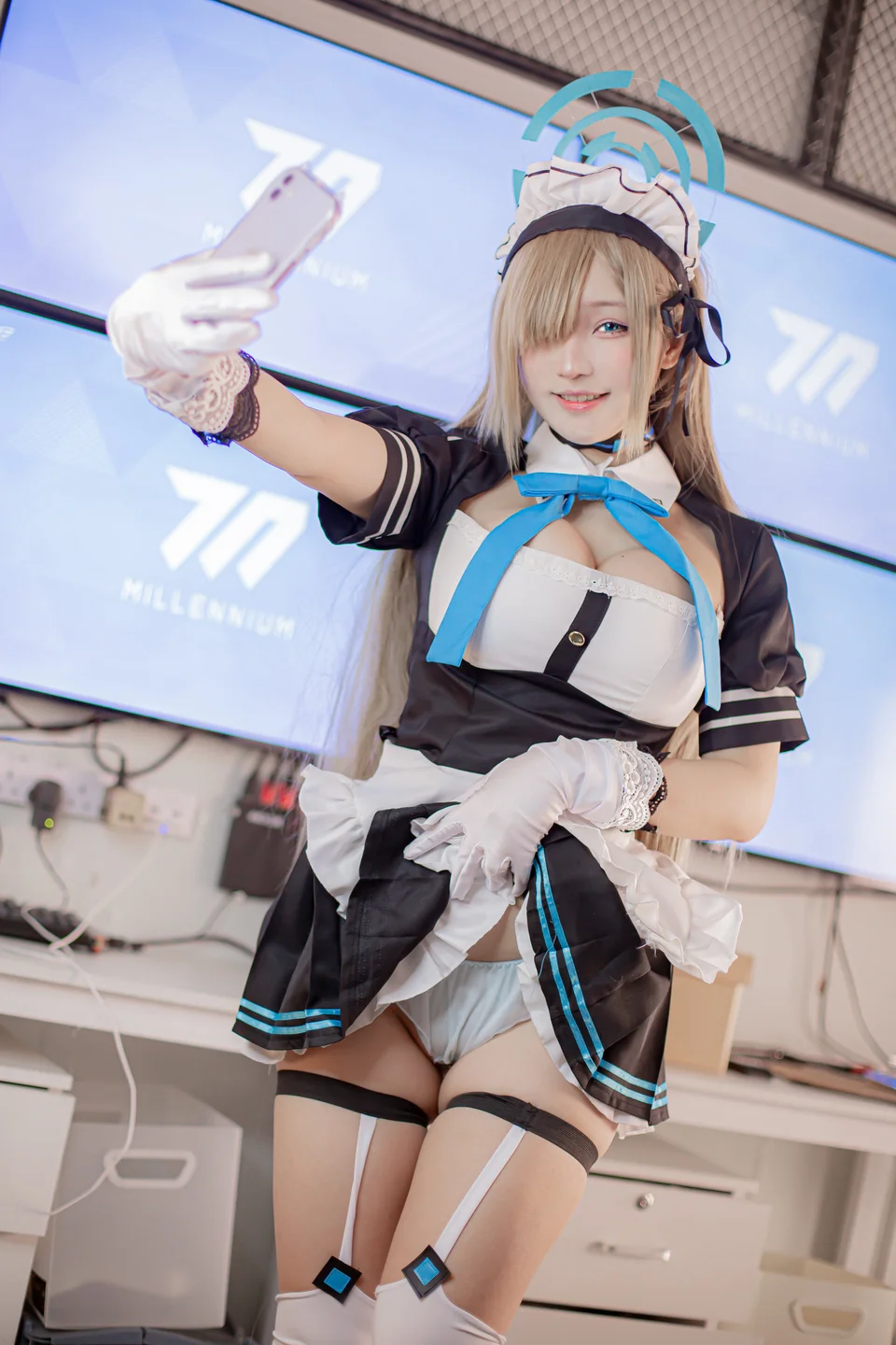 Takanashi_Hanari - No.012 Asuna maid [24P-67MB] 024.webp
