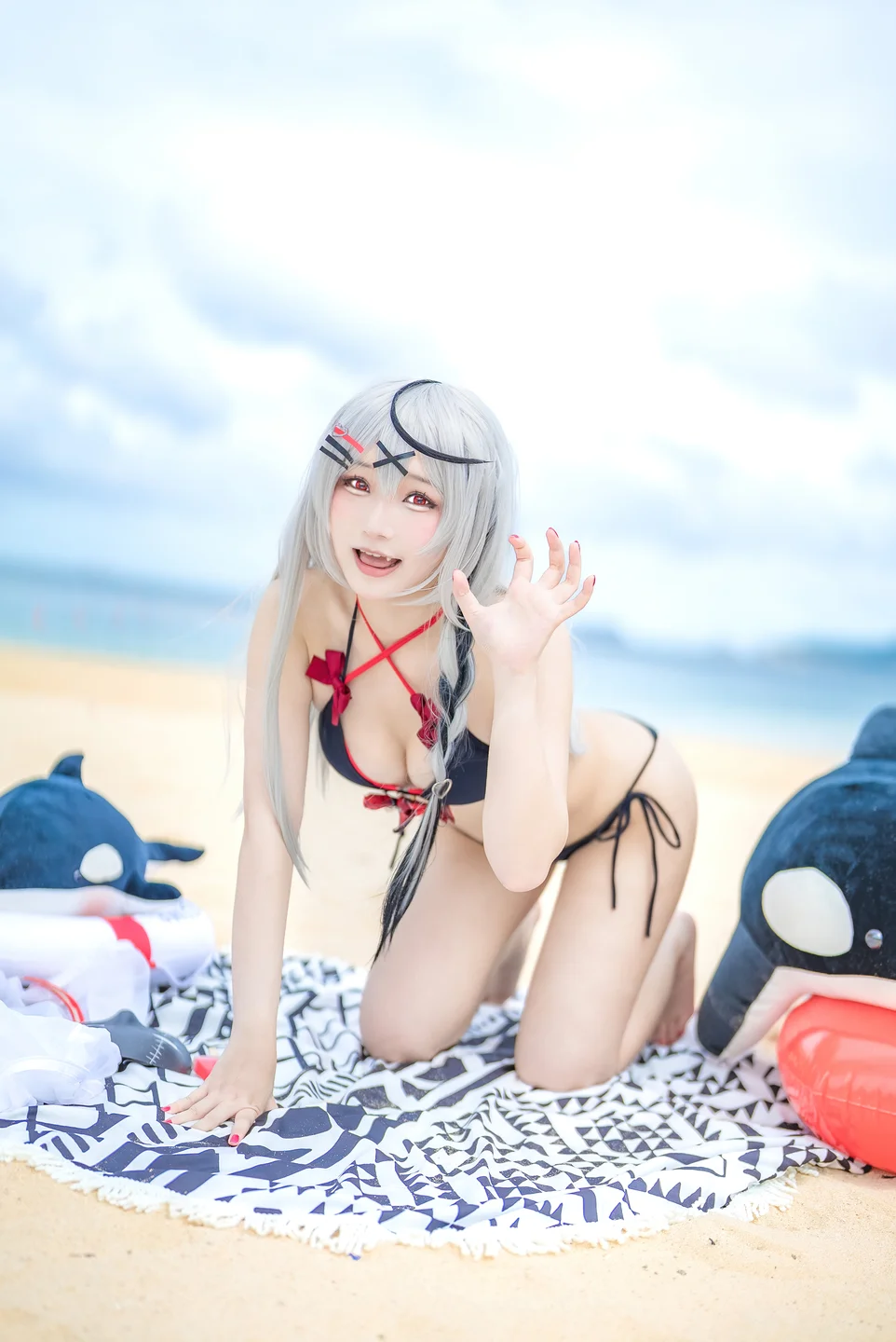 Takanashi_Hanari - No.019 Sakamata Chloe bikini [22P-336MB] 010.webp