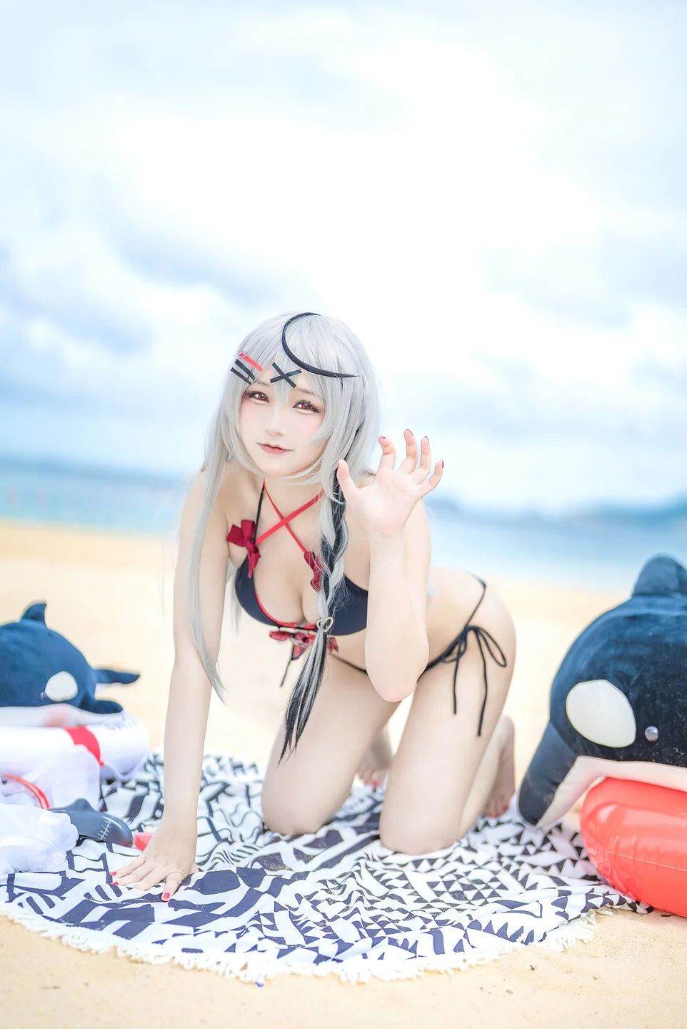 Takanashi_Hanari - No.019 Sakamata Chloe bikini [22P-336MB] 011.webp