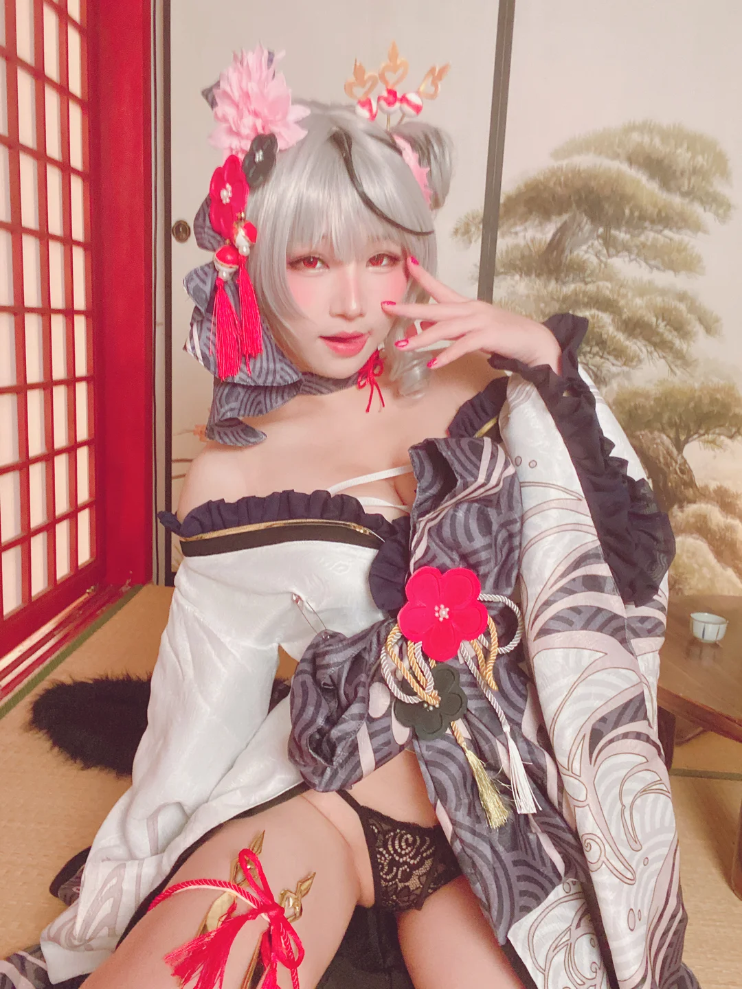 Takanashi_Hanari - Sakamata Chloe yukata [33P-711MB] 023.webp