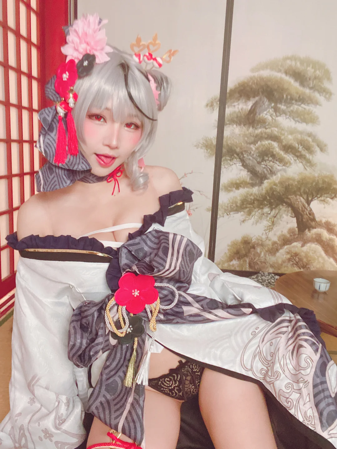 Takanashi_Hanari - Sakamata Chloe yukata [33P-711MB] 024.webp