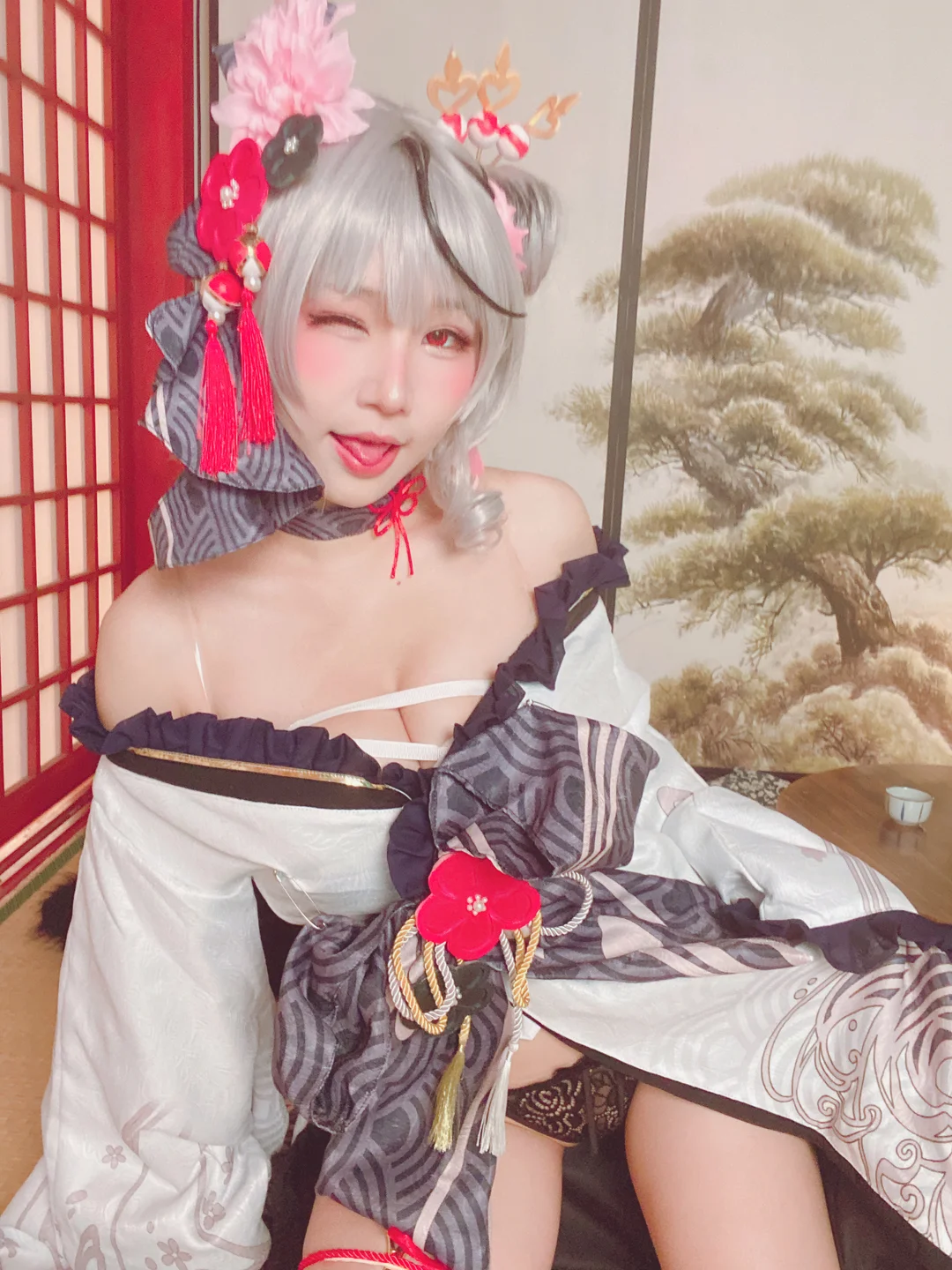 Takanashi_Hanari - Sakamata Chloe yukata [33P-711MB] 025.webp