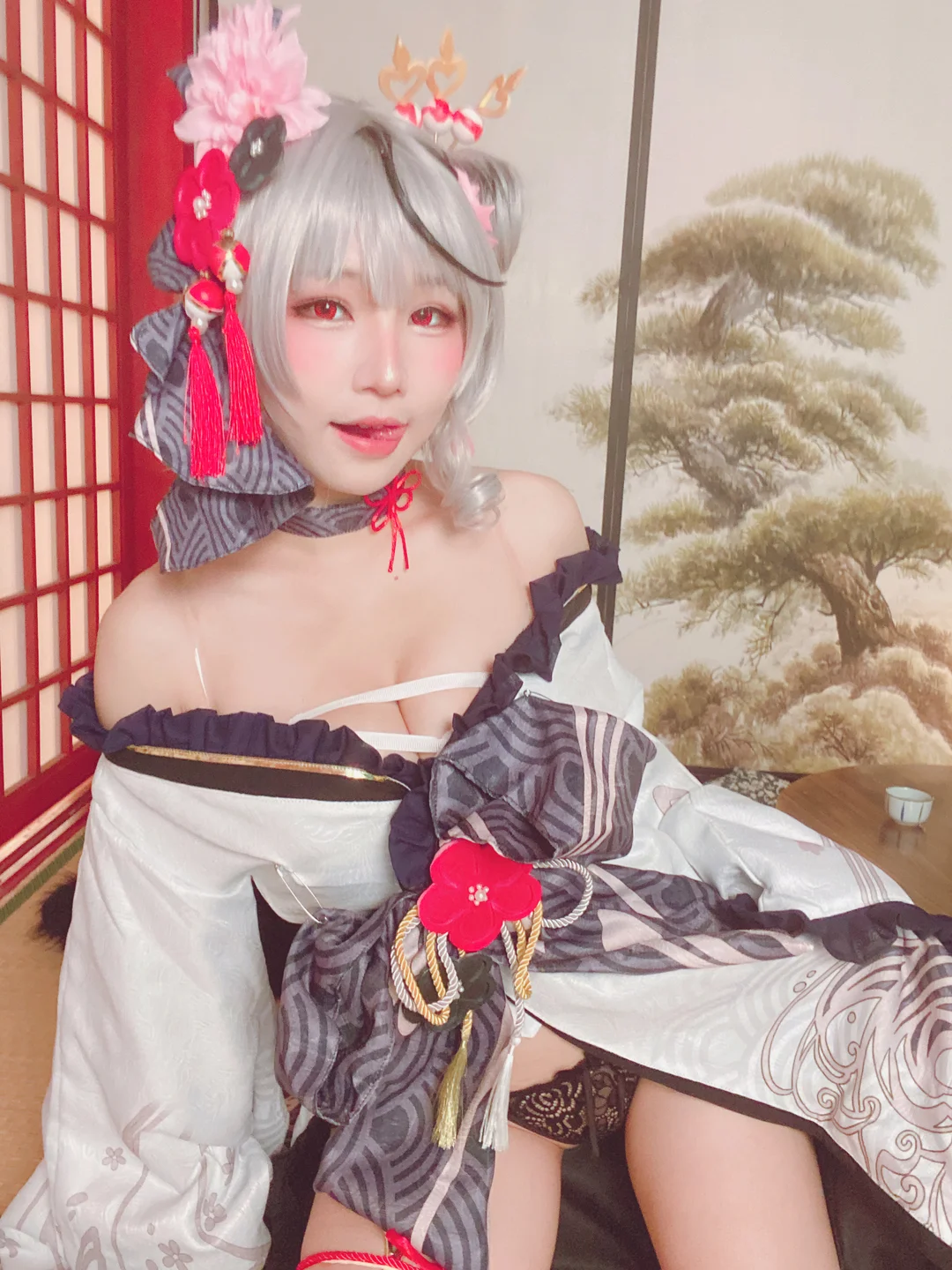 Takanashi_Hanari - Sakamata Chloe yukata [33P-711MB] 026.webp