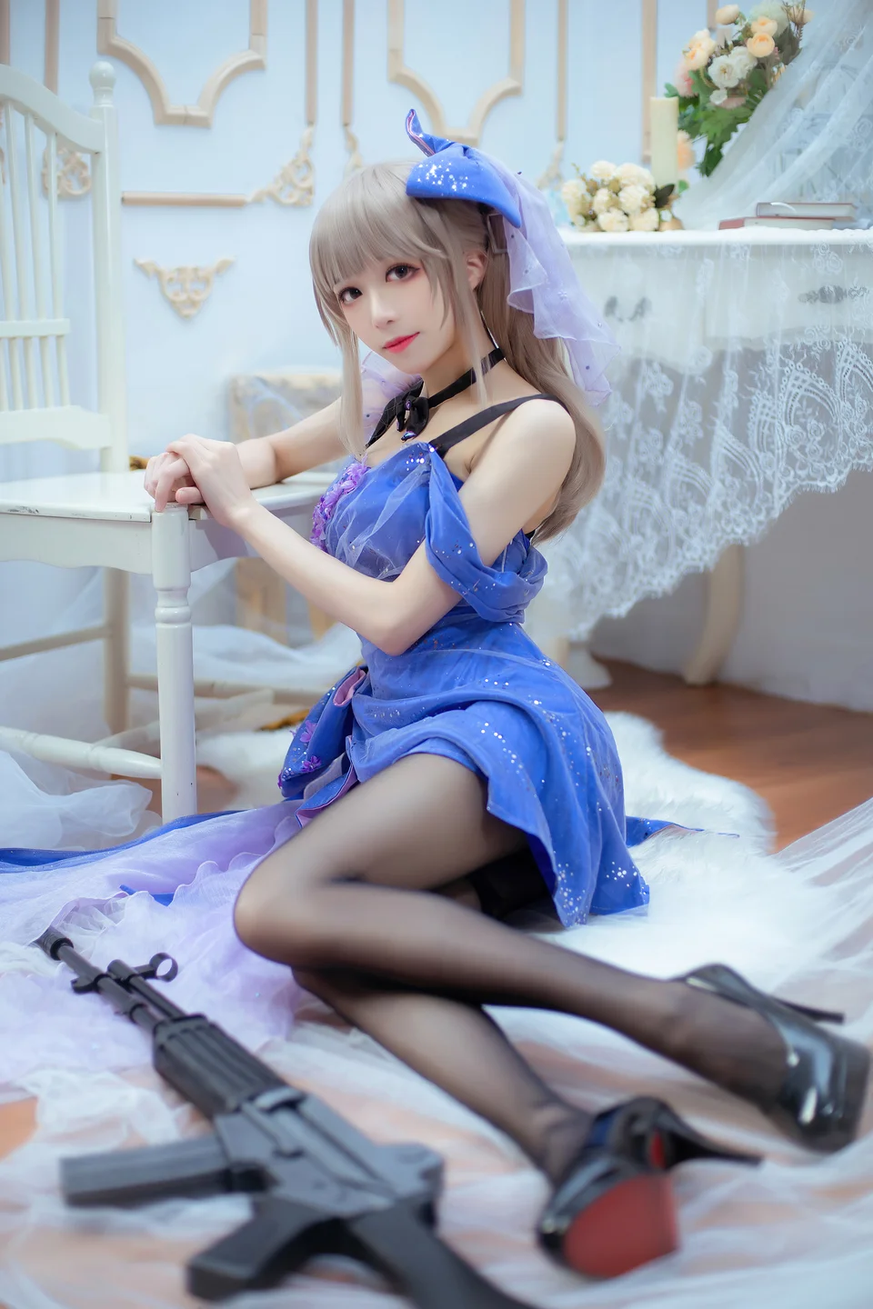 Tomoyo酱 - 少女前线 K2礼服 【丝足阁写真】001.webp