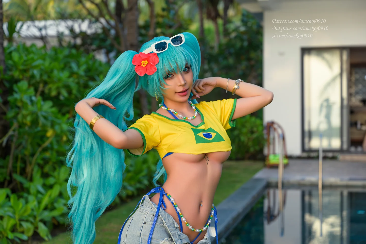 Umeko J - Brazilian Miku [104P-900MB] 005_Umeko_J_Brazilian_Miku_4.webp