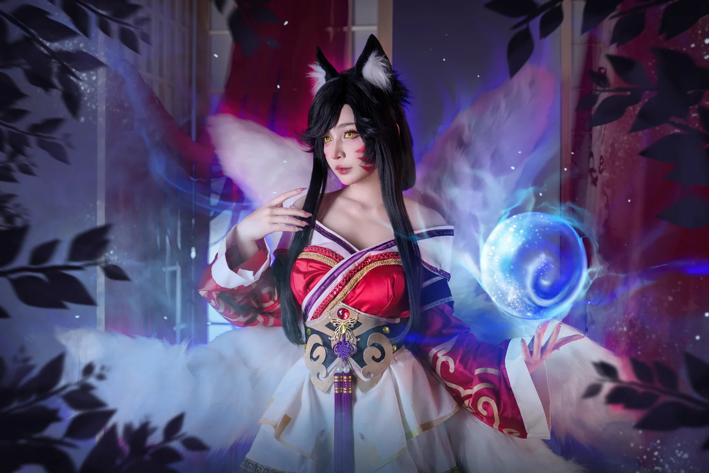 Umeko_J - Ahri-League of Legends  【丝足阁写真】003.webp