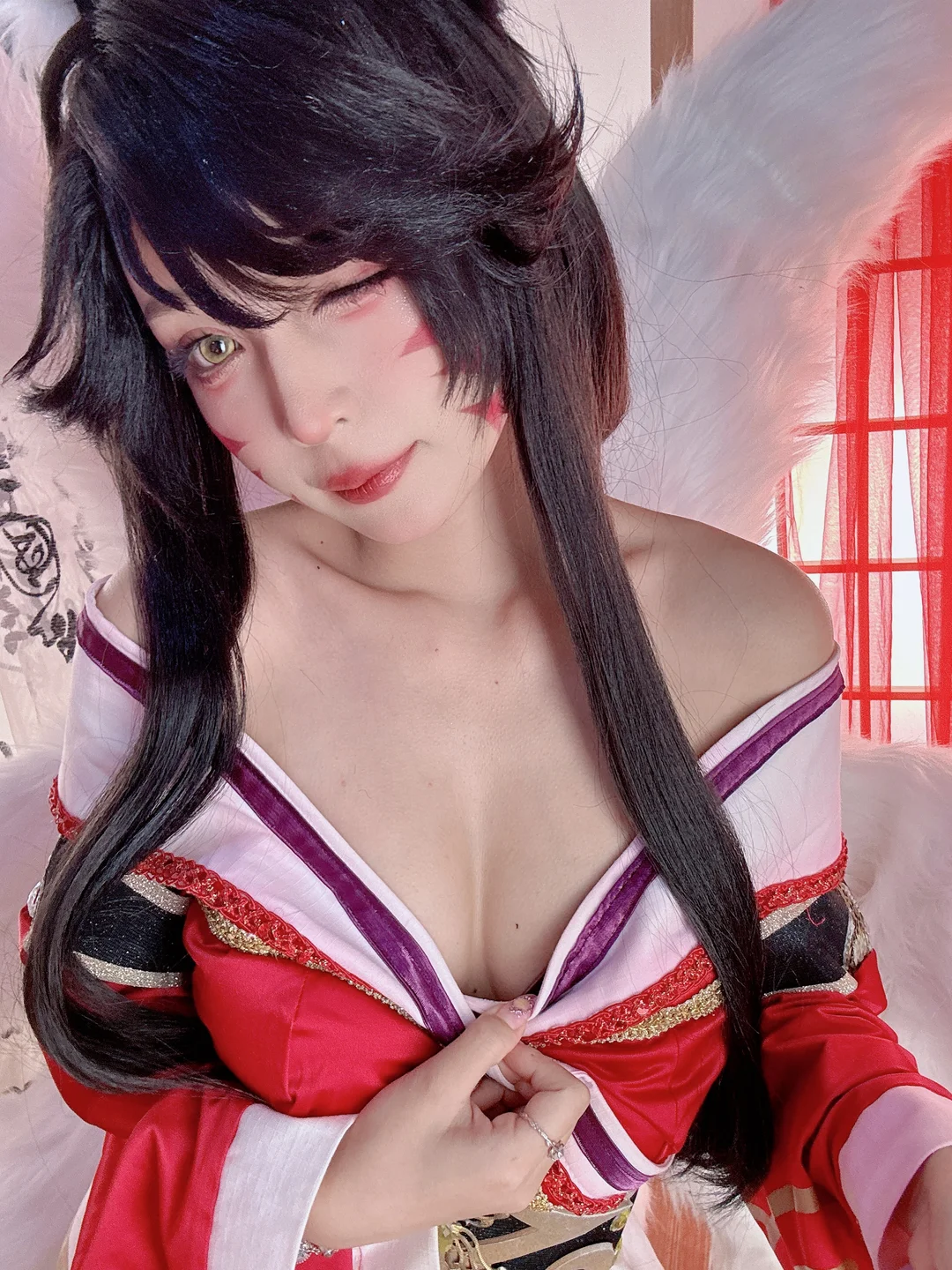 Umeko_J - Ahri-League of Legends  【丝足阁写真】087.webp