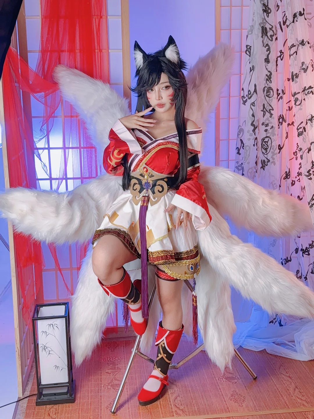 Umeko_J - Ahri-League of Legends  【丝足阁写真】093.webp