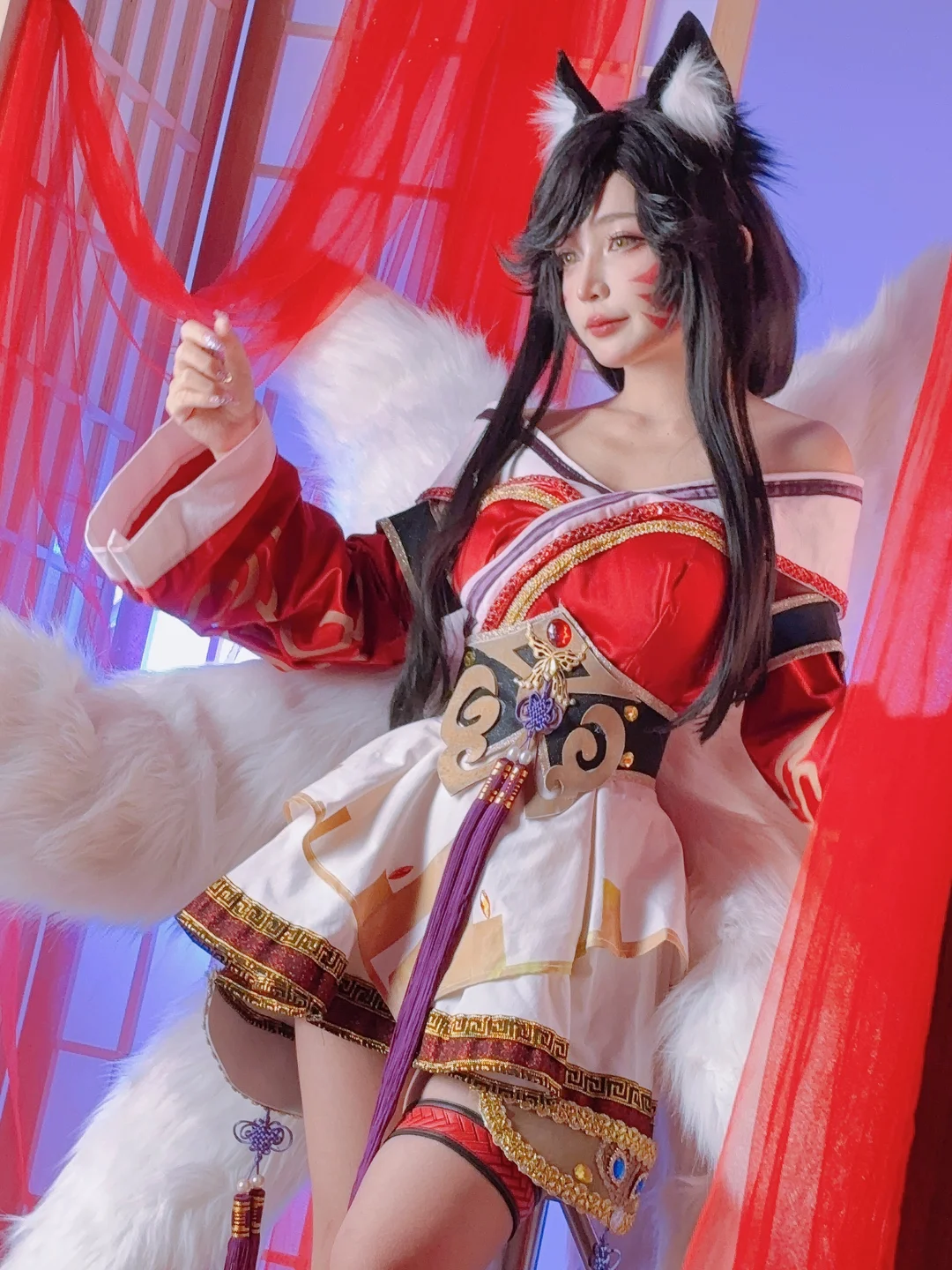 Umeko_J - Ahri-League of Legends  【丝足阁写真】094.webp